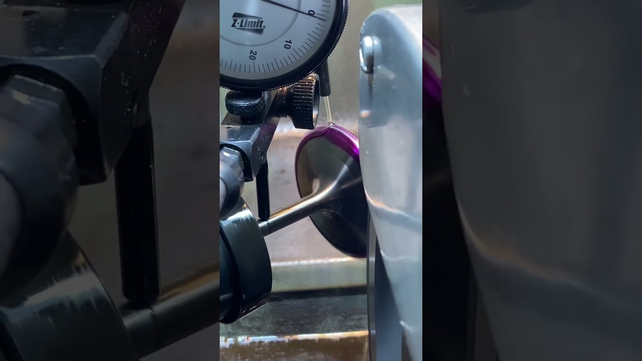 Kwik-way SVS 2 grinding 2.300” 5/16” titanium valve.
