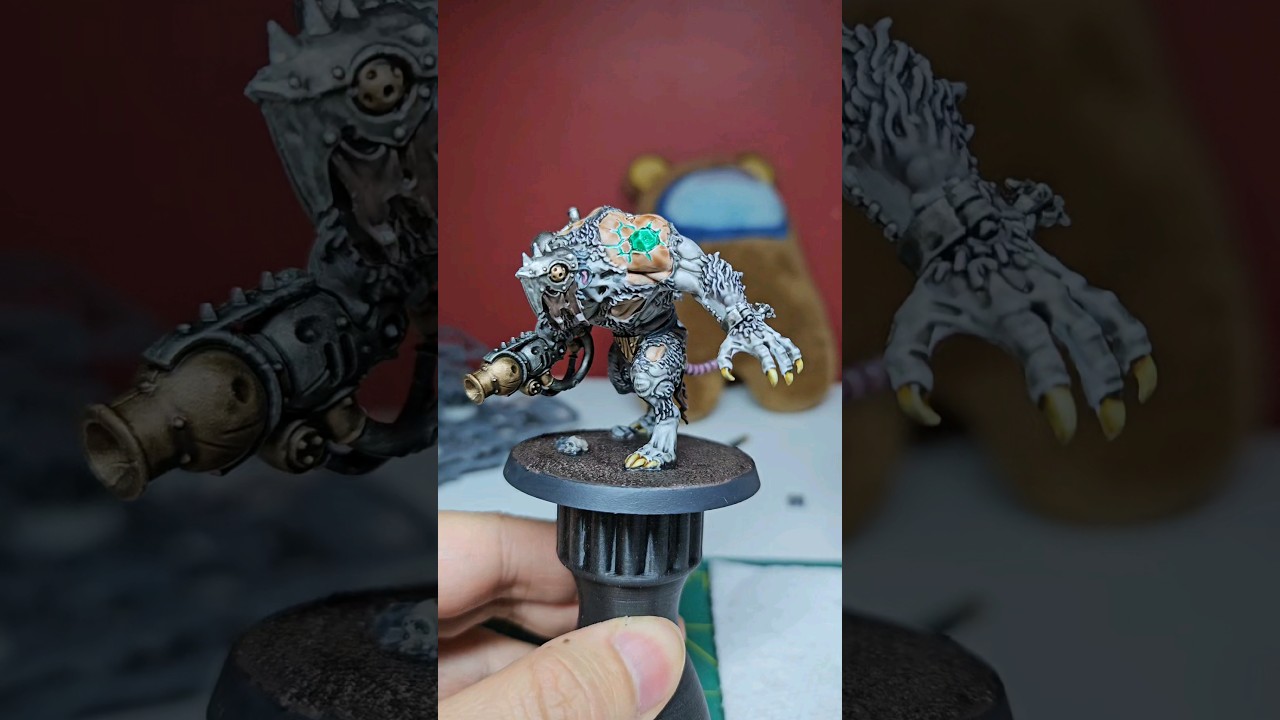 And all done with the Skaventide Rat Ogres! #warhammer #ageofsigmar #skaven #skaventide #citadel