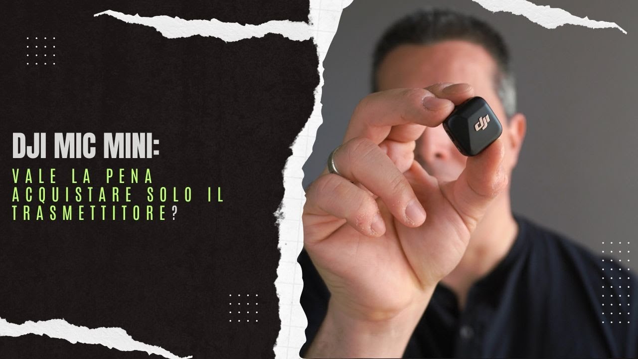DJI Mic Mini: Vale la Pena Acquistare Solo il Trasmettitore?