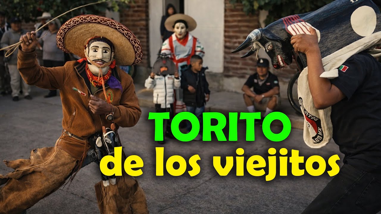 Torito de los Viejitos en la Fiesta de Romita 2025