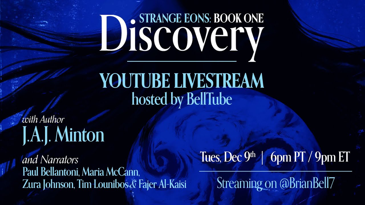 Discovery AudioBook Release LiveStream