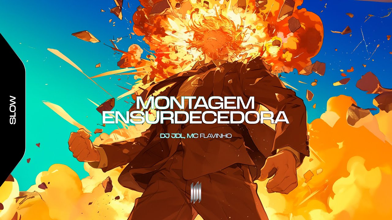 MONTAGEM ENSURDECEDORA - DJ JDL, MC FLAVINHO (SLOWED)