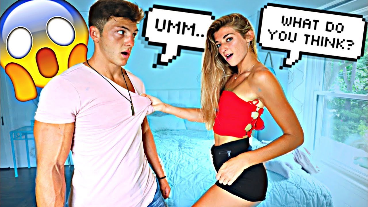 I WORE A SCANDALOUS OUTFIT TO SEE HOW MY BOYFRIEND WOULD REACT!
