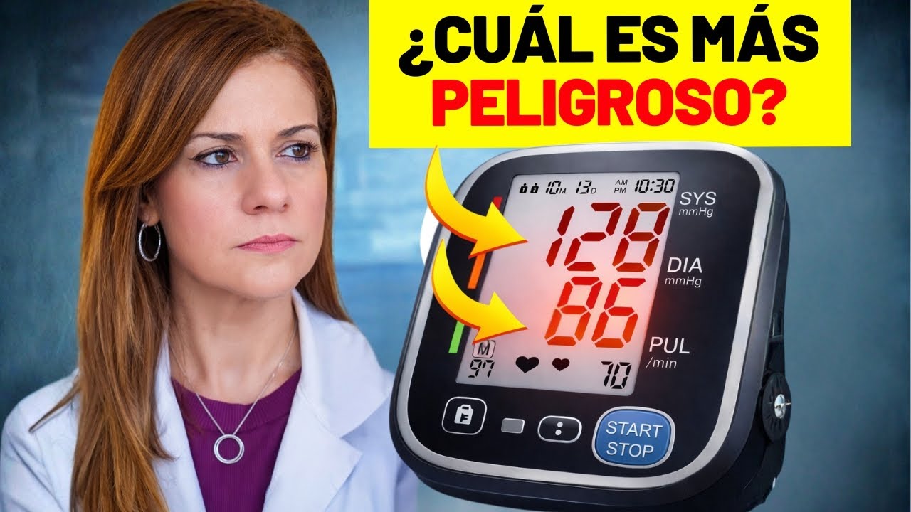 PRESIÓN ARTERIAL: ¿CUÁL DE LOS NÚMEROS ES EL MÁS PELIGROSO? (¡La ciencia lo explica!)