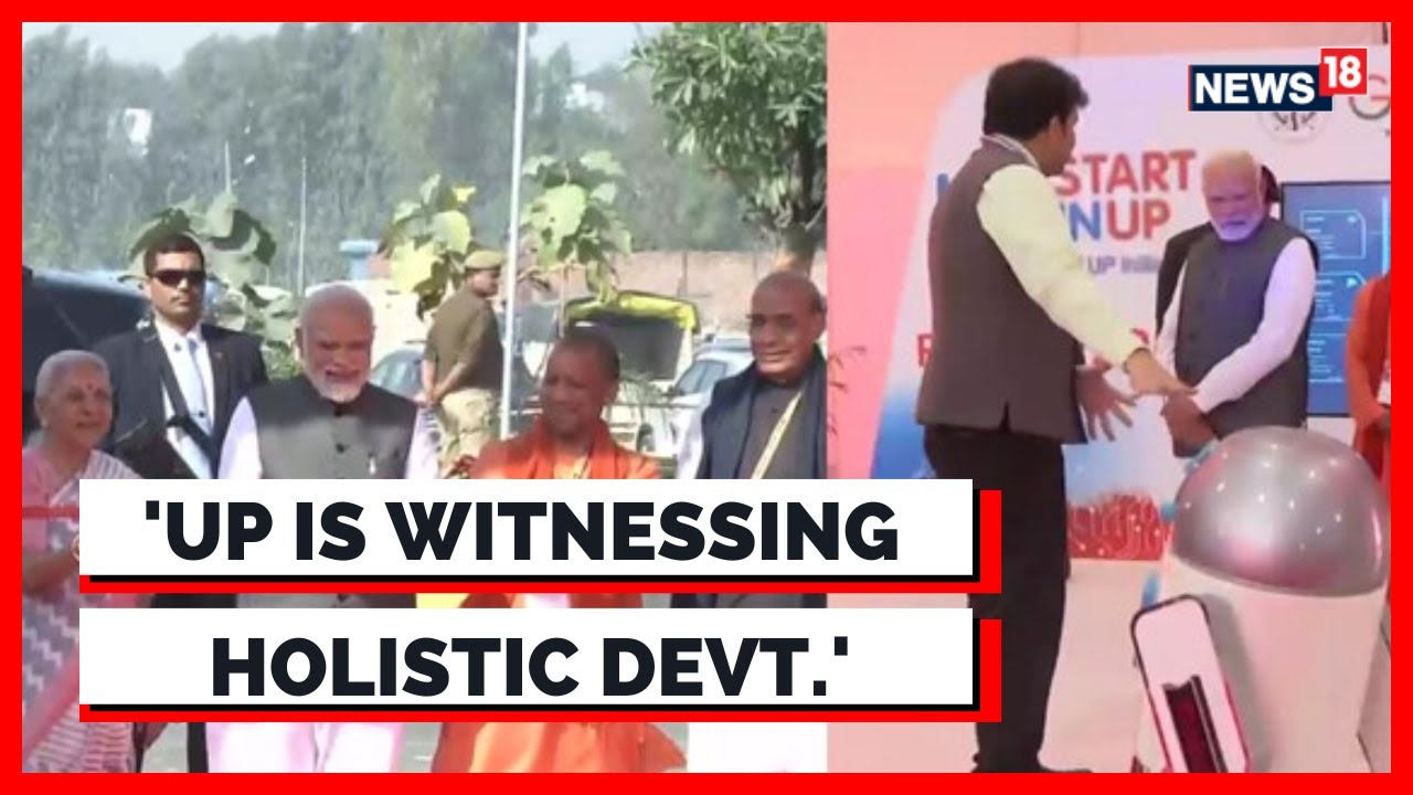 UP Is Witnessing Holistic Development: PM Modi At Up Global Investors Summit In Lucknow | News18