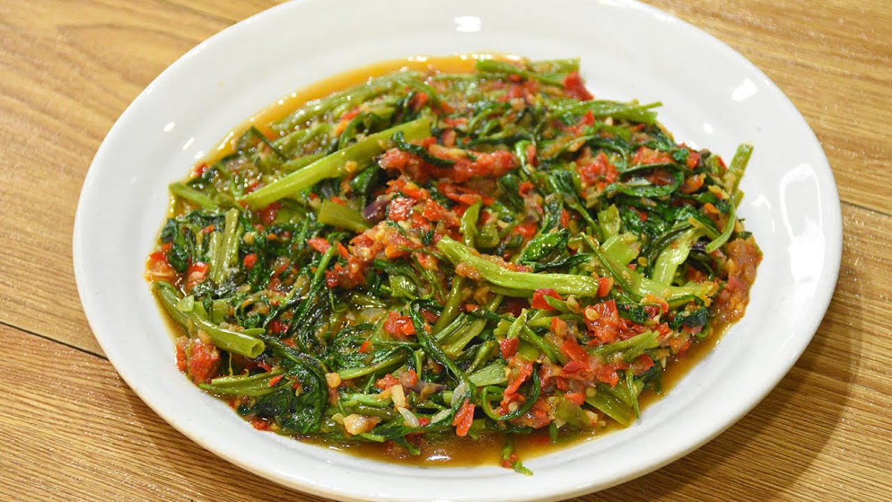 Kangkung Goreng Belacan Sayur Favourite Ramai