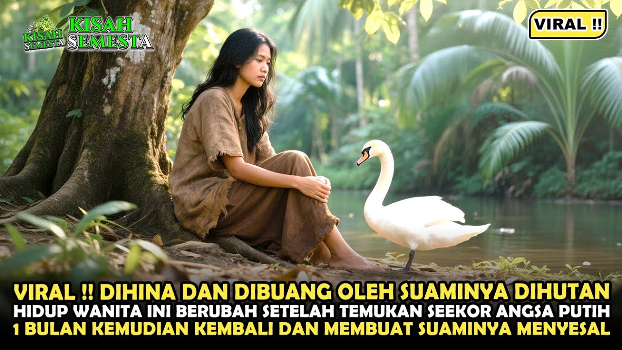 VIRAL !! DIBUANG SUAMINYA KE TENGAH HUTAN, WANITA INI TEMUKAN ANGSA PUTIH YANG MENGUBAH HIDUPNYA