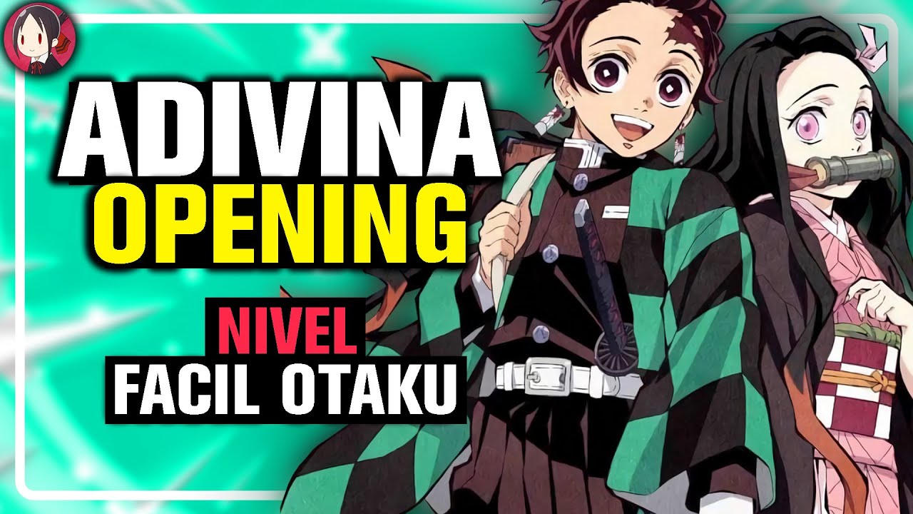 ADIVINA EL OPENING DE ANIME 🎶😎 NIVEL FÁCIL ➜ DIFÍCIL | TRIVIA ANIME OTAKU ✅