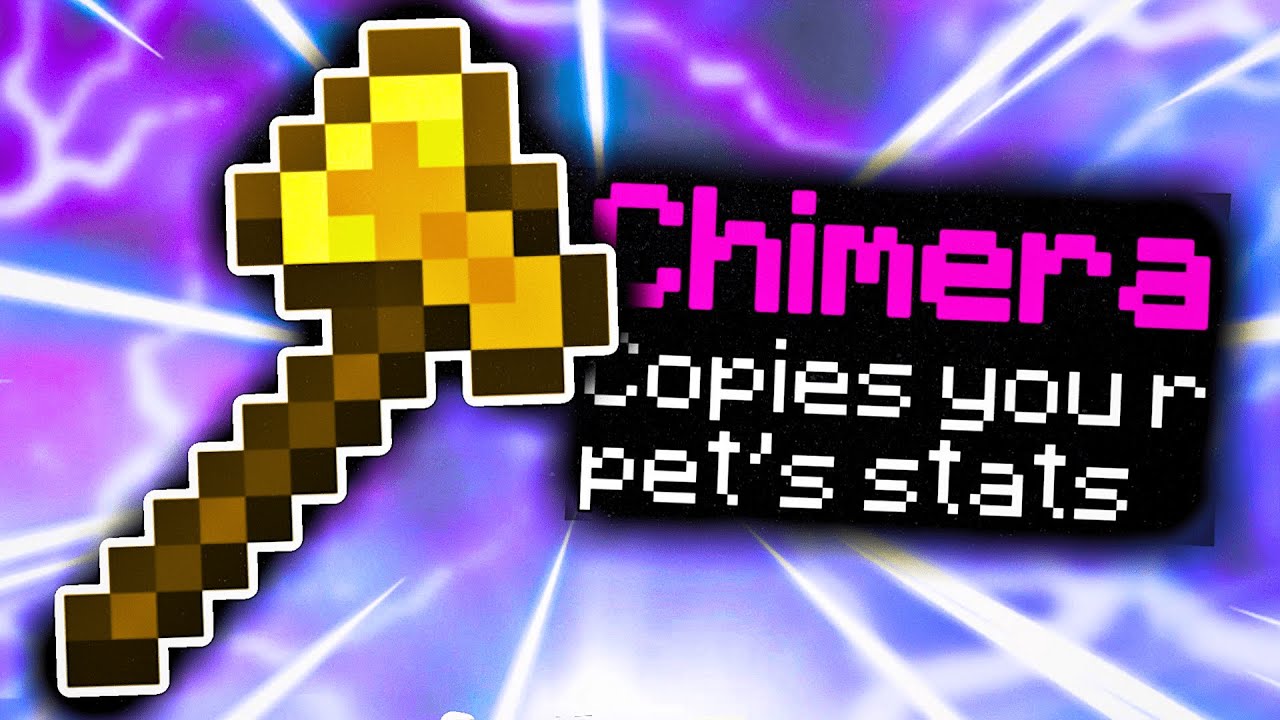 I put CHIMERA on this, and it is insane... (Hypixel Skyblock)