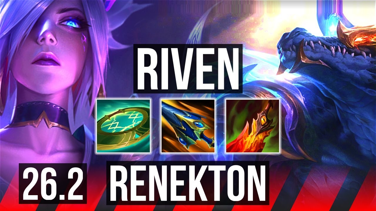 RIVEN vs RENEKTON (TOP) | NA Challenger | 26.2