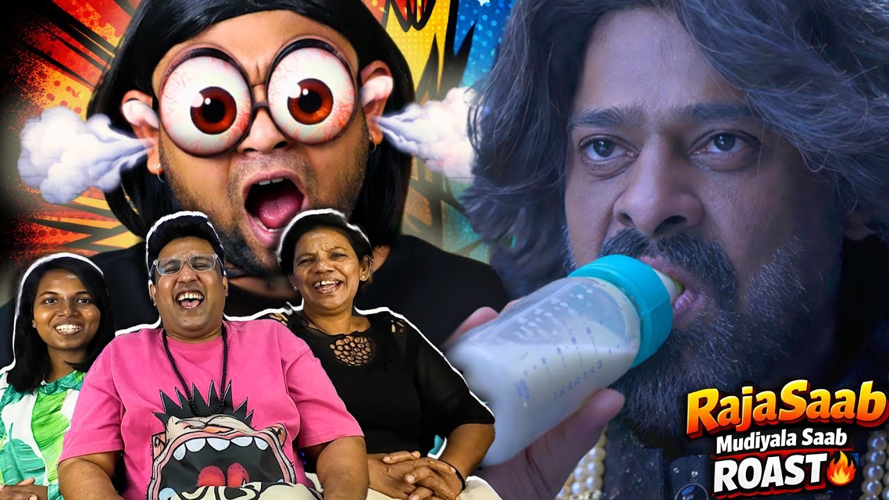 THE RAJASAAB – ROAST Reaction 🔥 | கழிஞ்சி வச்சிருக்கான் 😭 | Ramstk Family@Themondyshow