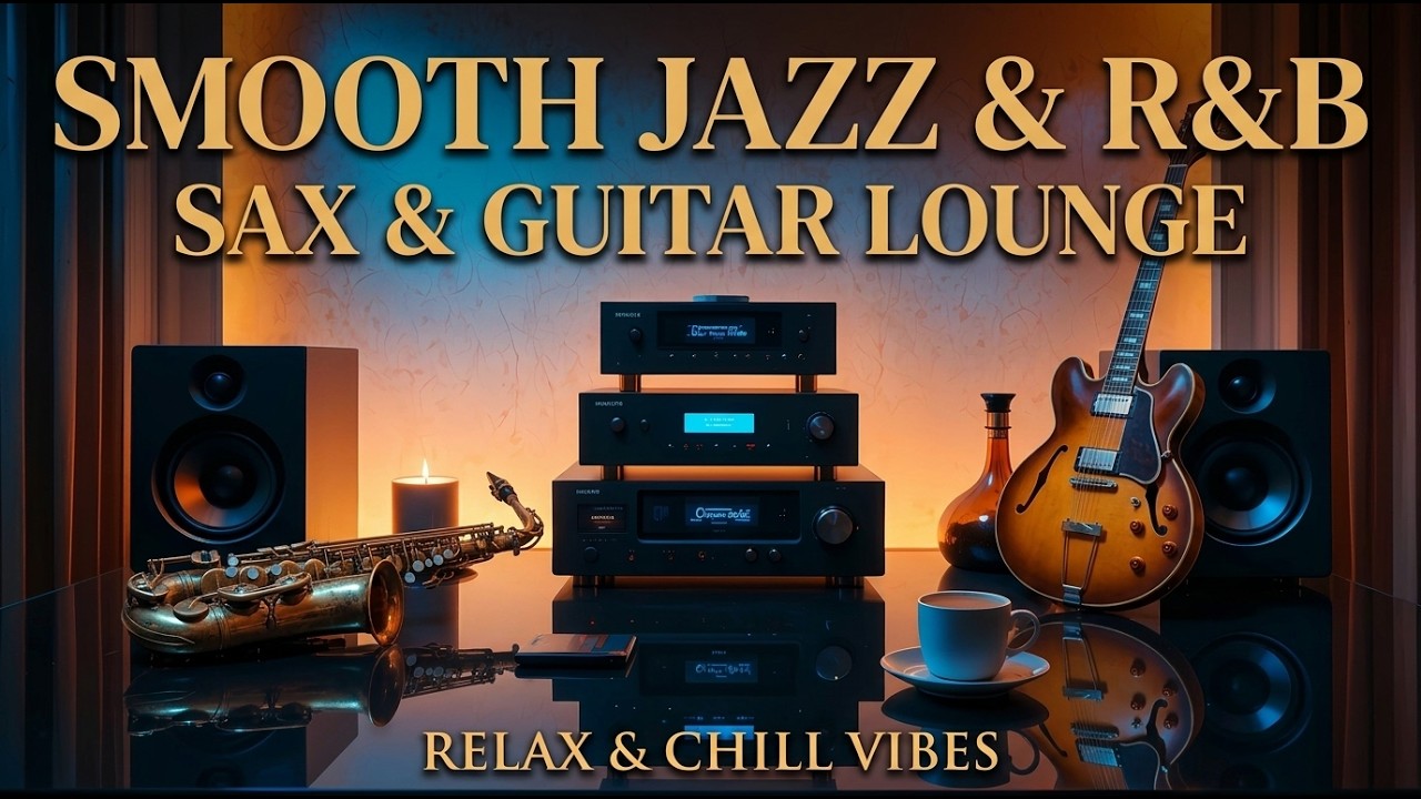 Cozy Café Smooth Jazz – Relaxing Soul R&B Instrumentals