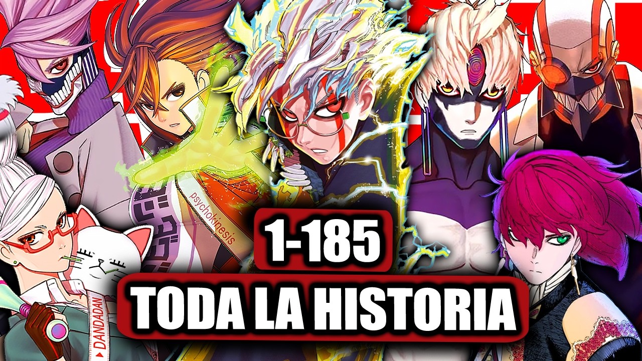 ⭕DAN DA DAN TODA LA HISTORIA HASTA AHORA (1-185)