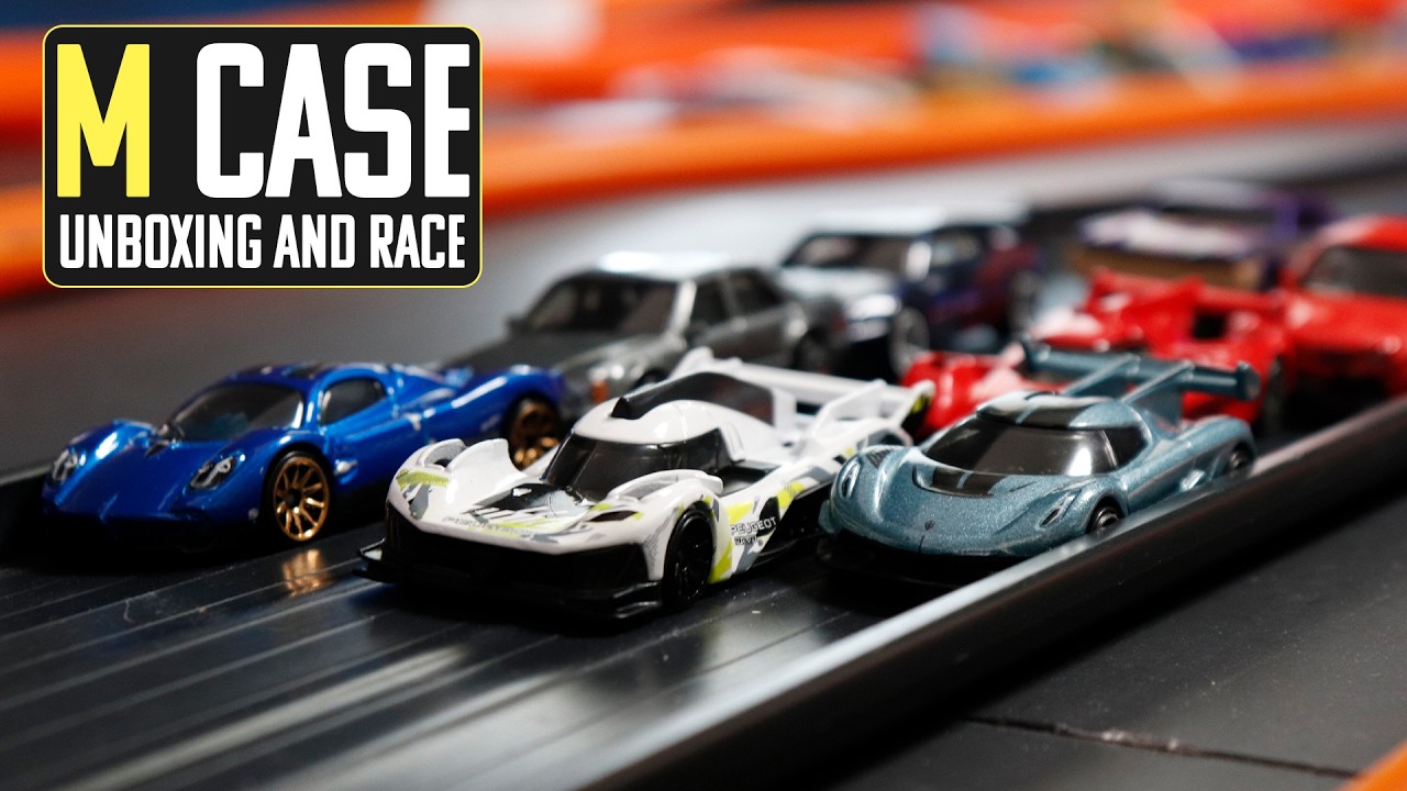 Hot Wheels M Case 2025: Unboxing & Track Test