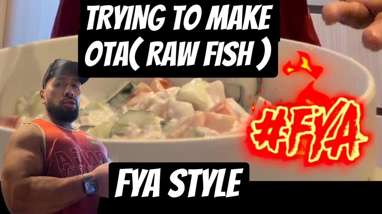 #FYA ПОПРОБУЮ ПРИГОТОВИТЬ ОТА (СЫРАЯ РЫБА). ФЯ СТИЛЬ. ШЕФ-ШЕФ МАТАРАМЗ