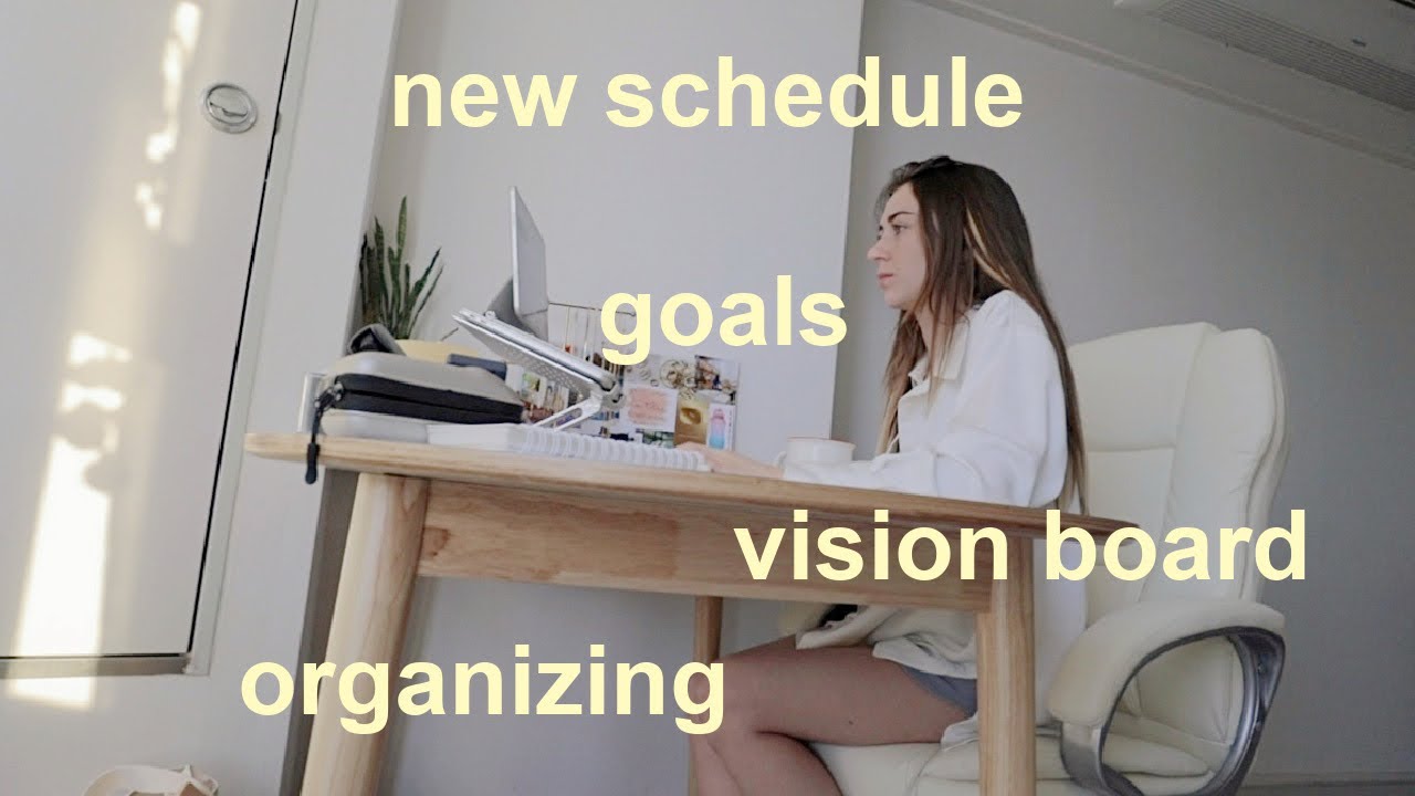 NEW YEAR RESET ROUTINE: vision board, new schedule, motivation, prepping for 2023