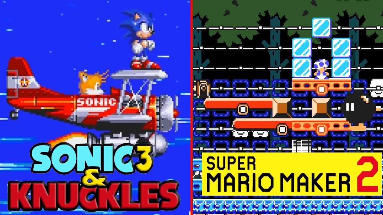 Super Mario Maker 2: Sonic 3 & Knuckles: Angel Island Showcase