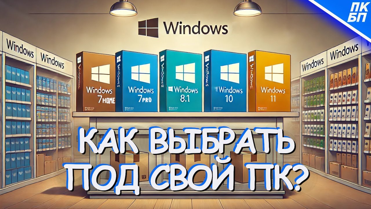 Как выбрать ИДЕАЛЬНУЮ версию Windows для вашего ПК в 2025 году?