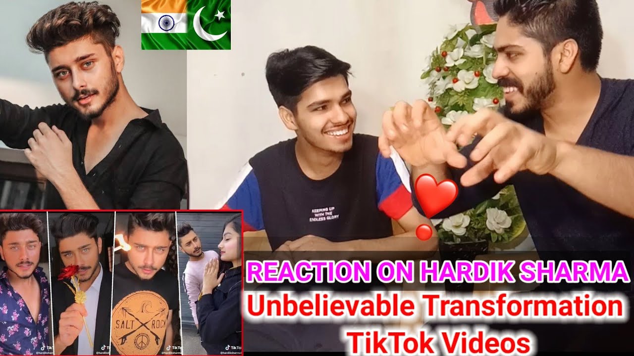 Pakistani Reaction on Indian | Hardik Sharma Unbelievable TIKTOK Transformation Videos