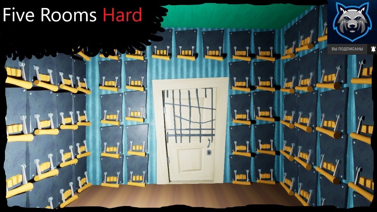 Five Rooms HARD || Финал || Hello Mod Kit || Hello Neighbor - Прохождение #2