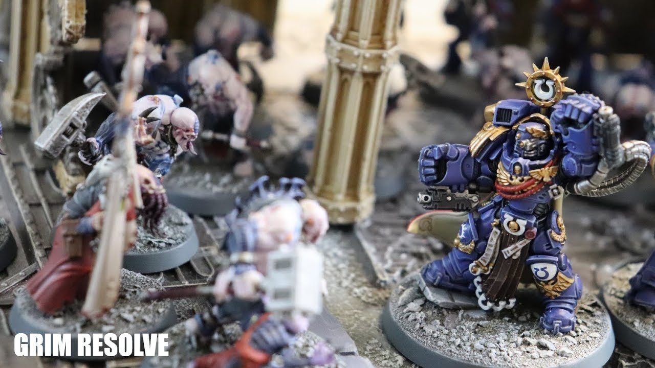 Ultramarines Vigilus Guard vs Genestealer Cults Vigilus Defiant Narrative Game