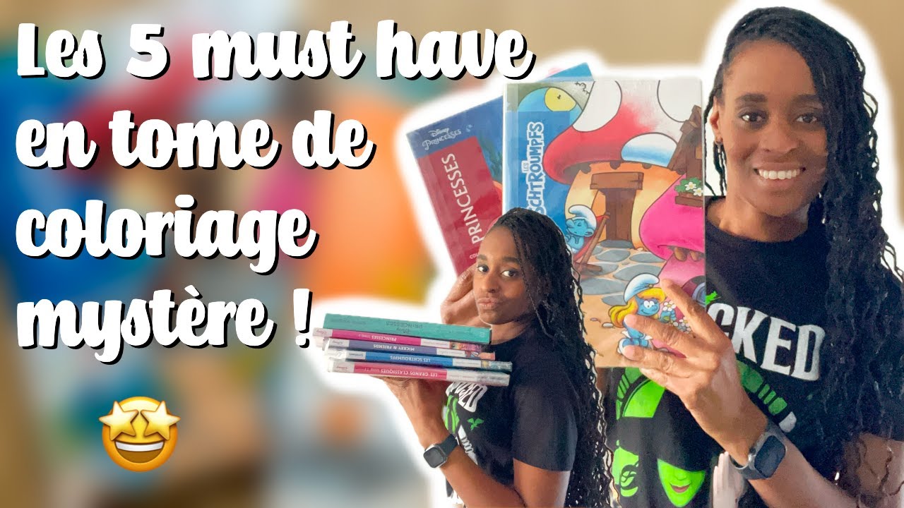 5 tomes de Coloriages Mystère à avoir dans sa collection [ou débuter 🤩]