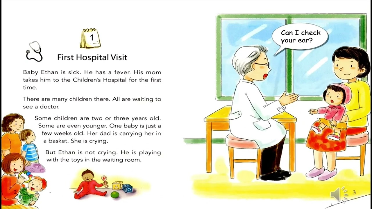 For Beginners| One Story A Day| Book 3 - 1 First Hospital Visit