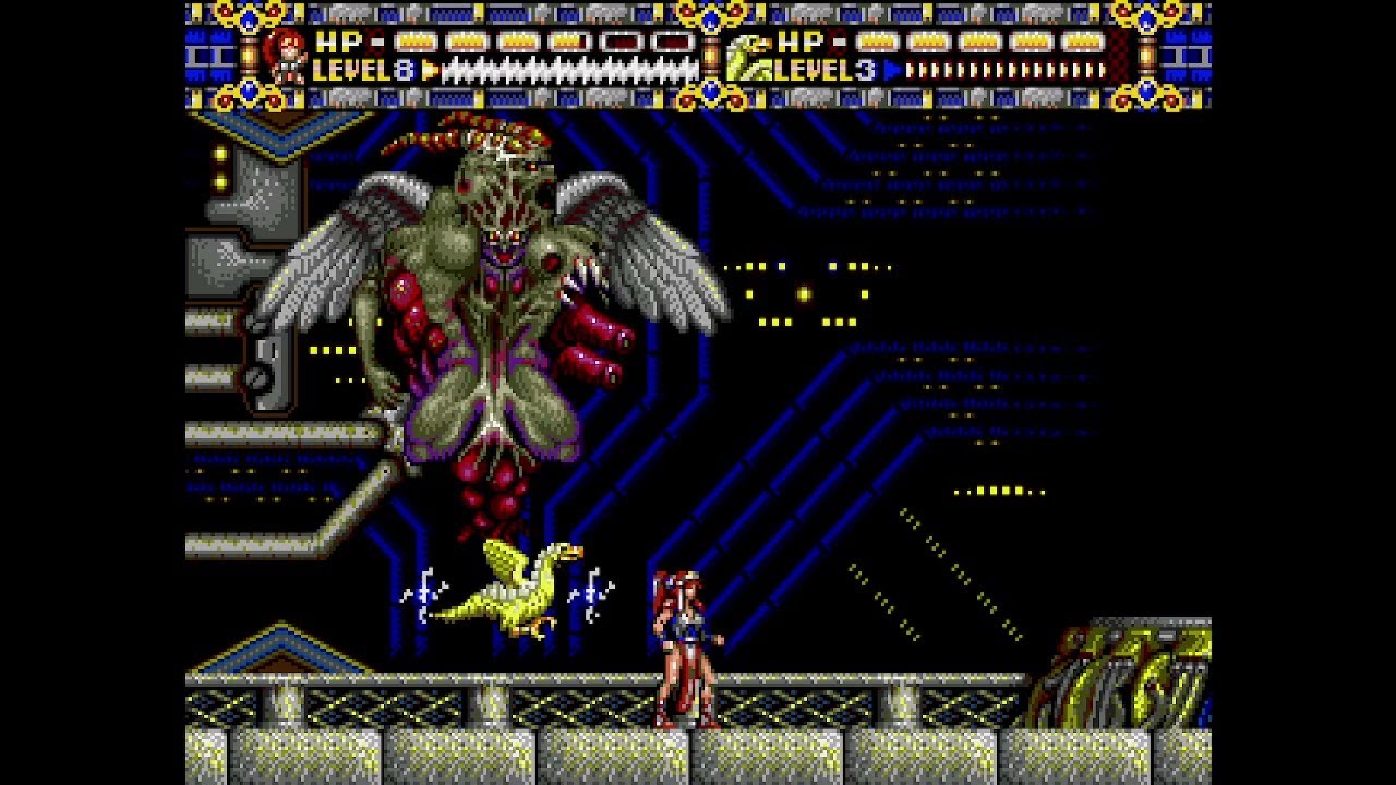 Alisia Dragoon (Stage 8) Final Battle