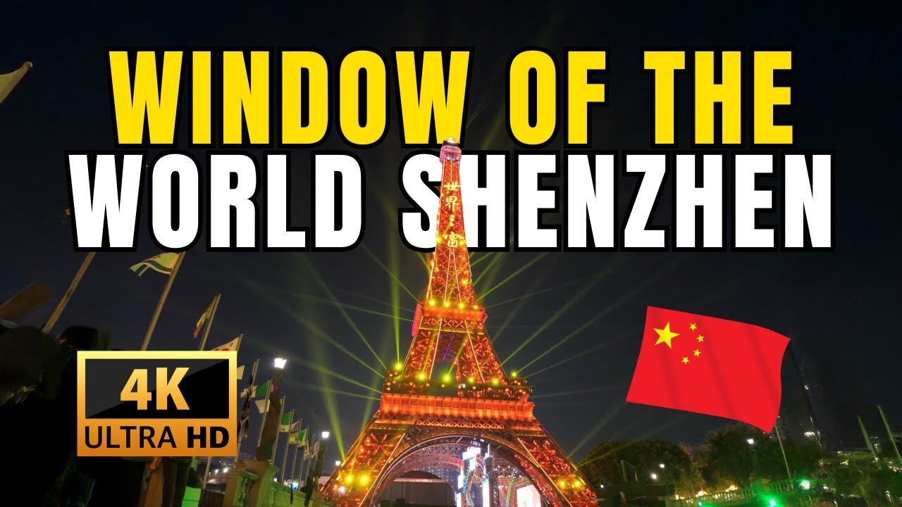 Window of the World Shenzhen – Complete 4K Walking Tour (2025)