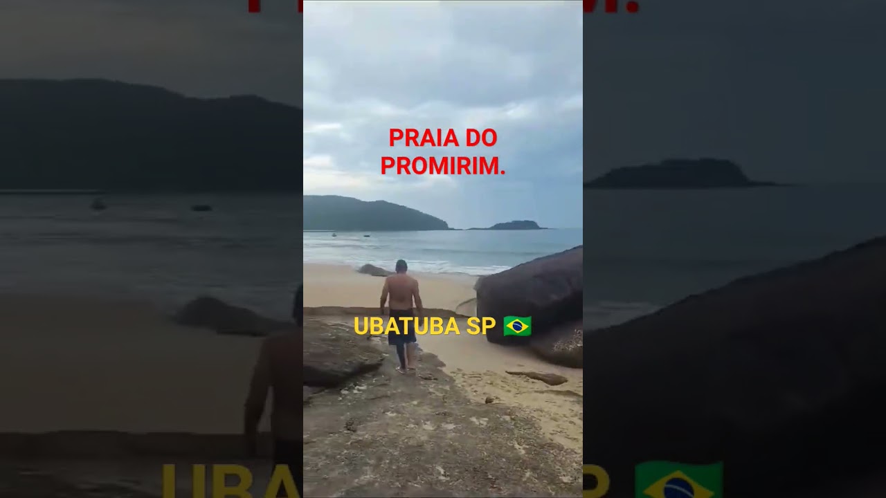 PRAIA DO PRUMIRIM UBATUBA SP 🇧🇷
