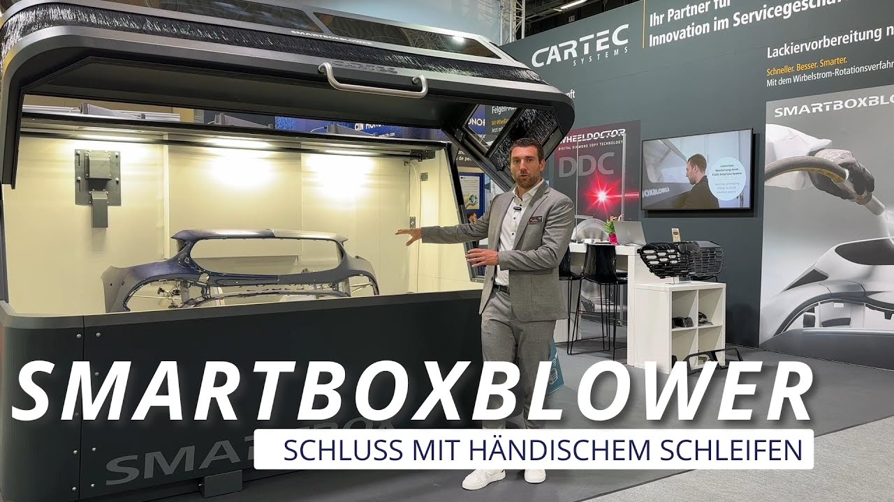 Produktvorstellung SmartBoxBlower - Lackiervorbereitung leicht gemacht