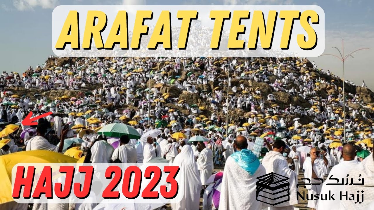 Hajj ka 2nd Day Mina To Arafat & Muzadalifah - Full Walking Tour Arafat Tents #hajj2025