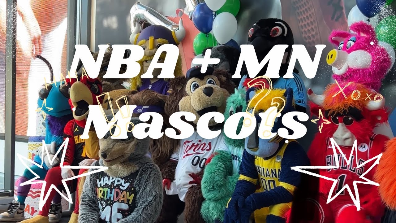 Intro for NBA & MN Mascots at Crunch’s Birthday Party