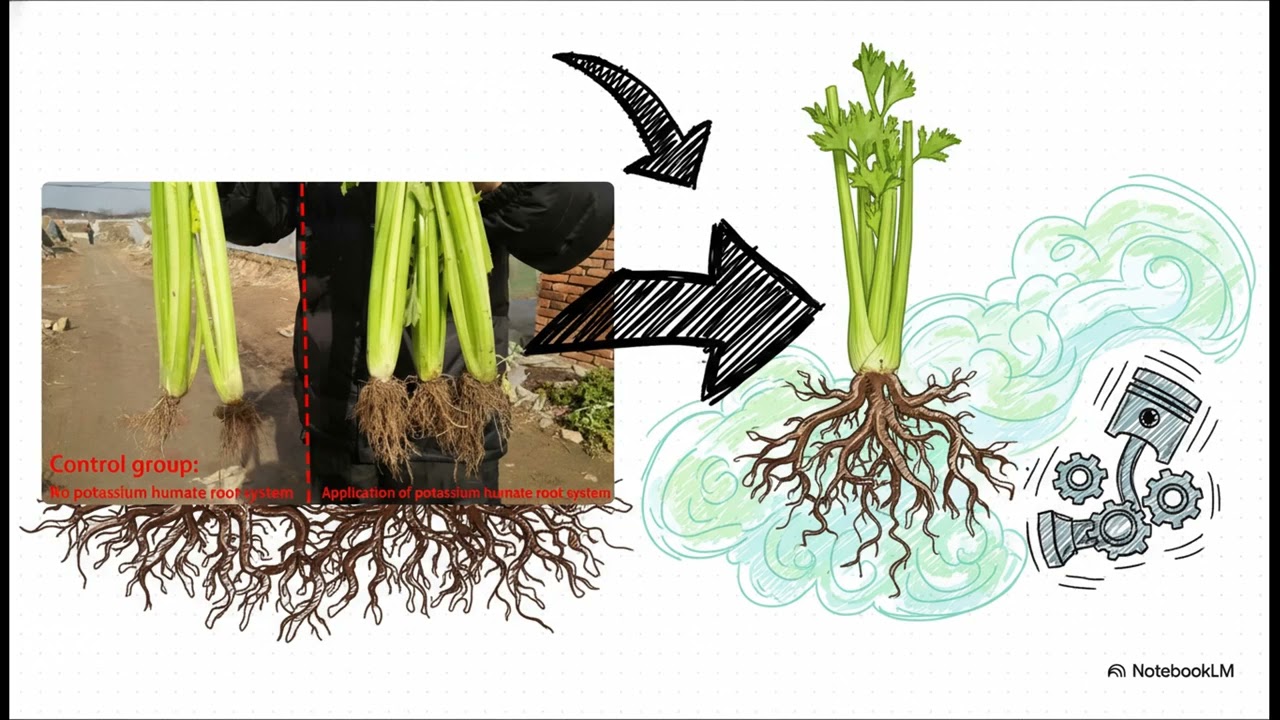 Potassium humate fertilizer benefits for soil