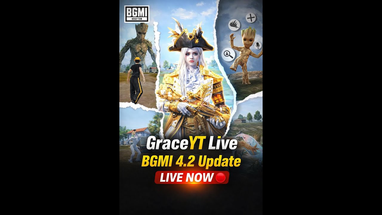 BGMI 4.2 Update Live 🔥 Girl Gamer Gameplay | GraceYT Live | Live Play Slay