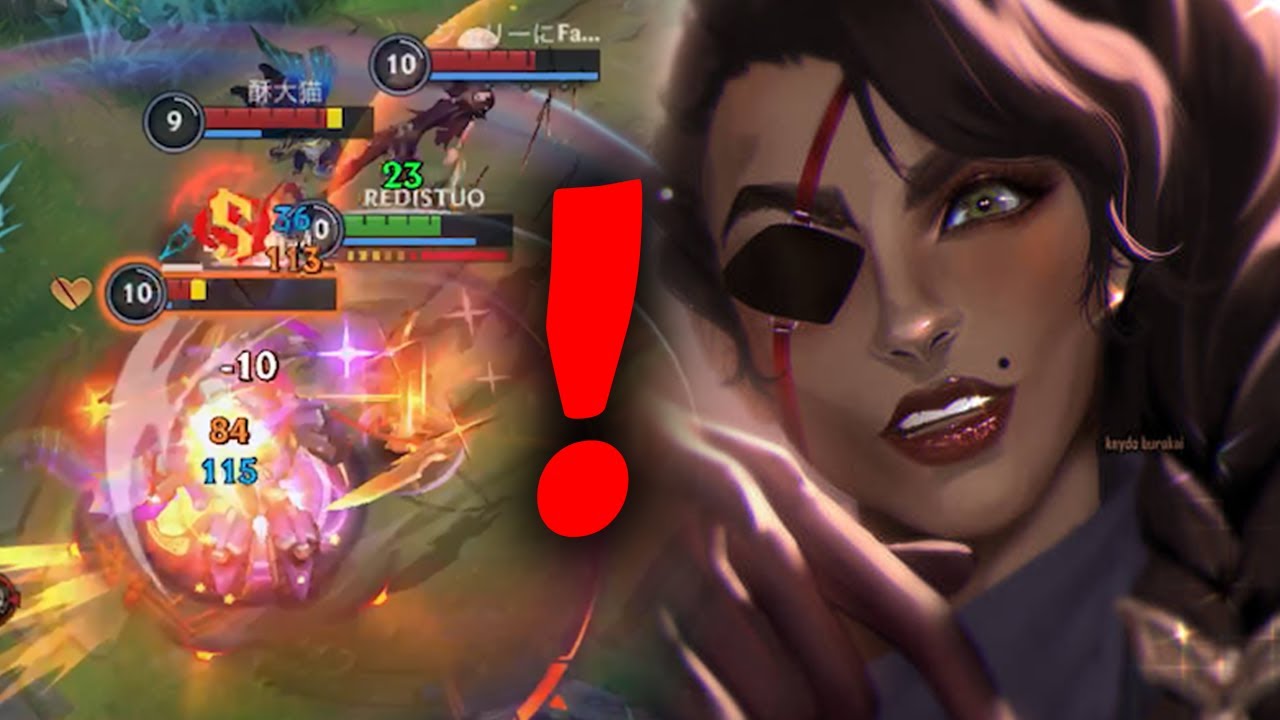 Wild Rift Samira Dragon Lane Gameplay Season 12 (Build & Runes)