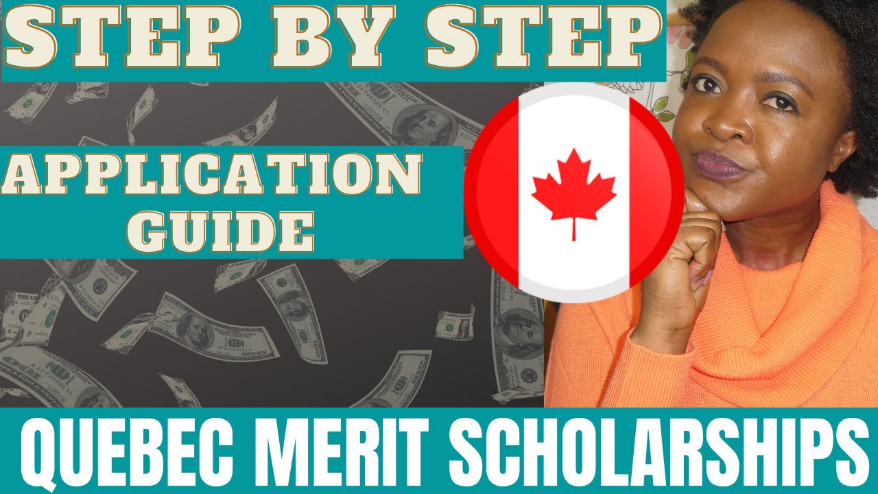 How TO (Quebec Merit) Step by Step Application Guide | Canada Scholarships 4 International Students