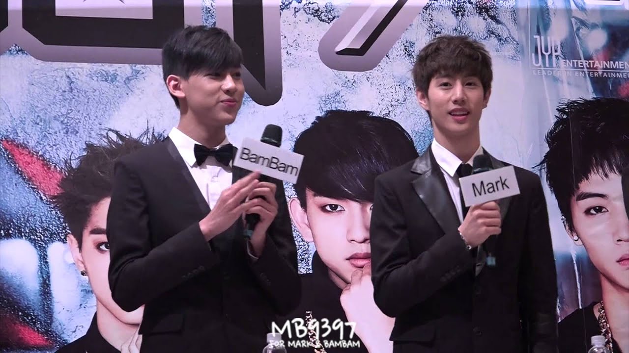 150119 대만쇼케이스기자회견 (Special Mark+Bambam)