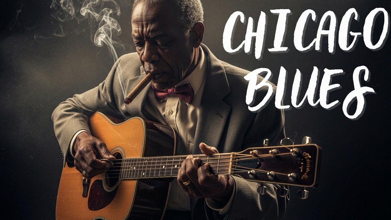 Midnight Blues Suit – Classic Chicago Blues & Whiskey Jazz – Smooth Blues Playlist