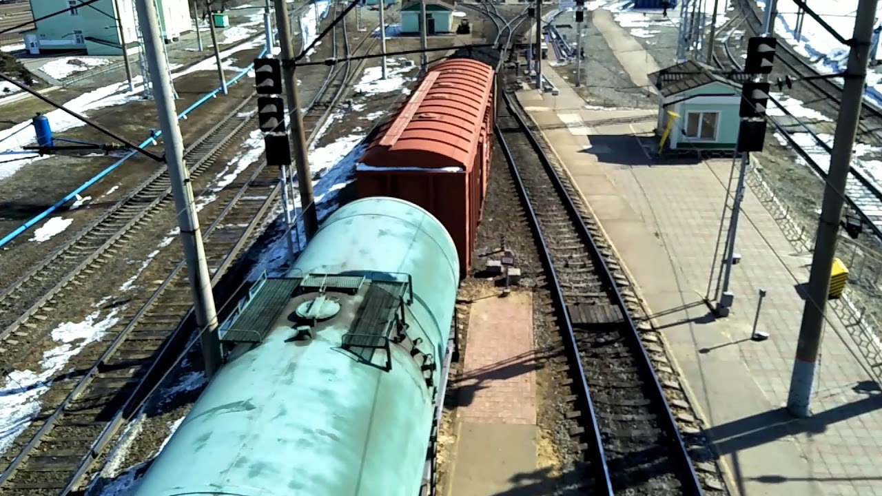 Сортировочная горка на ст. Инская, 31.03.2018