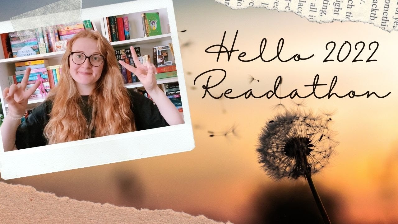 Hello 2022 Readathon Announcement 🧡✨🍾