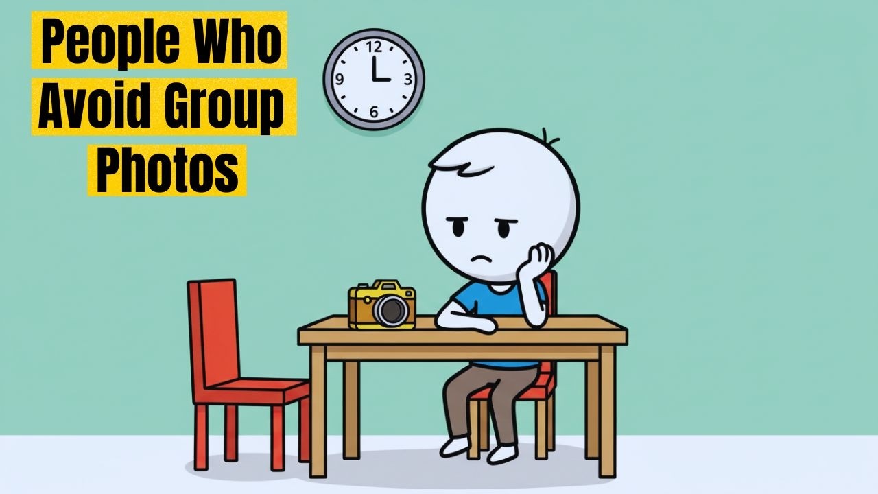 Psychology of People Who Avoid Group Photos
