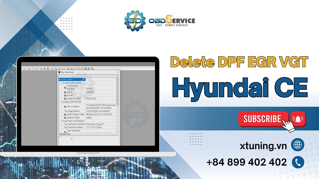 Delete DPF EGR VGT Hyundai CE | OBDService