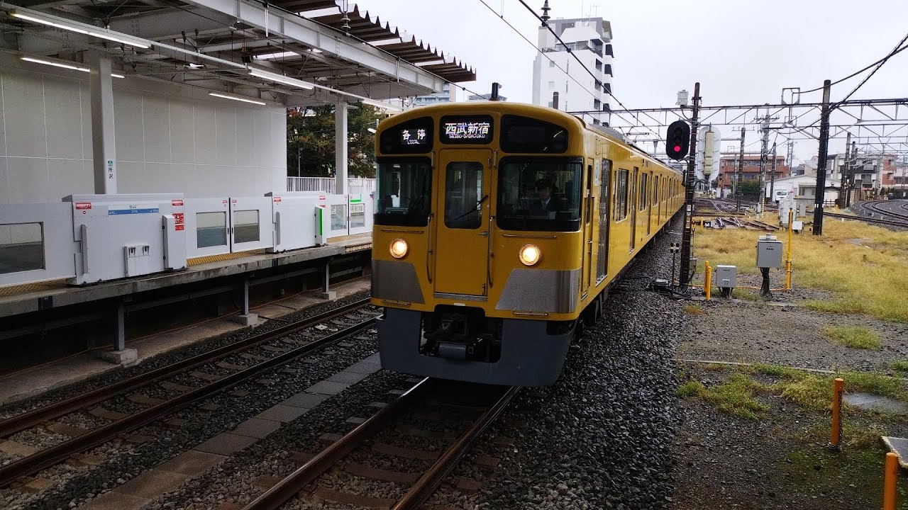 西武池袋線·西武新宿線所沢駅発着シーン集