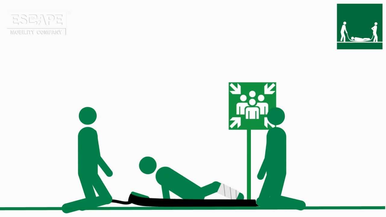 Escape Mattrass Healthcare: evacuatie matras van Escape Mobility Company