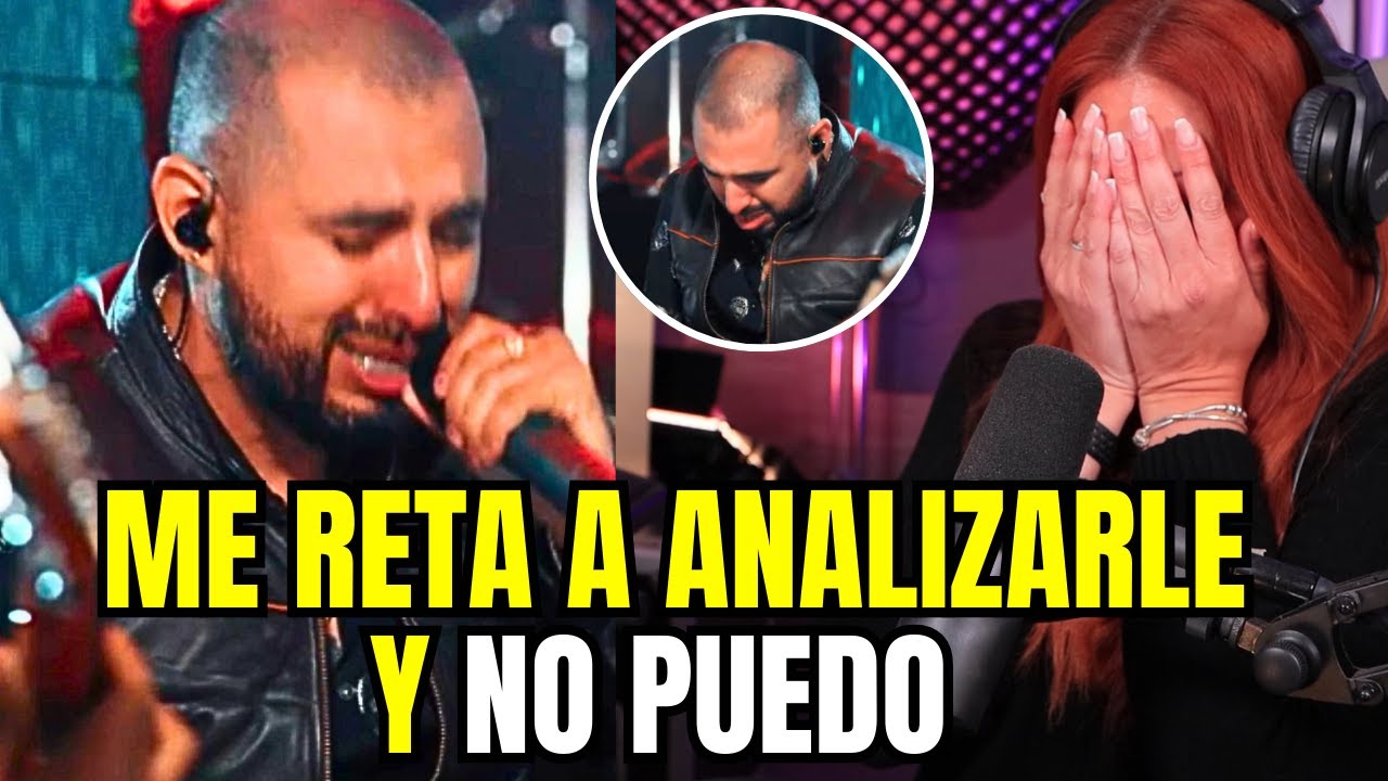 Compositor mexicano SE ROMPE AL CANTAR SU PROPIA CANCIÓN y Termino llorando | vocal coach reaction