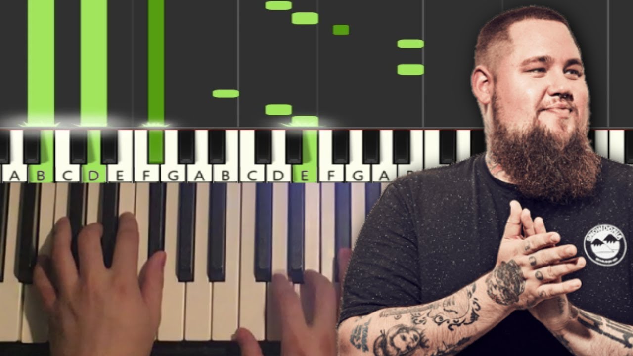 Rag'n'Bone Man - Human (Piano Tutorial Lesson)