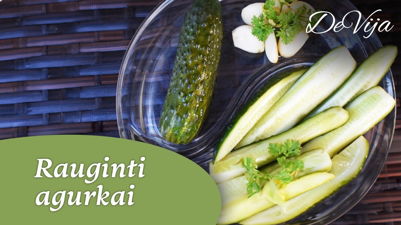 Laikas raugti agurkus!  Traškūs rauginti agurkai-  paprasta, greita ir labai skanu! @DeVija