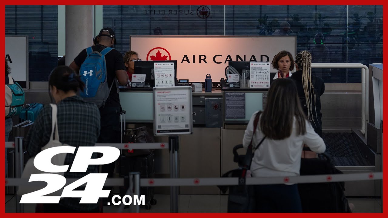 Air Canada shutdown sees 500 flights cancelled as flight attendant strike sits hours away