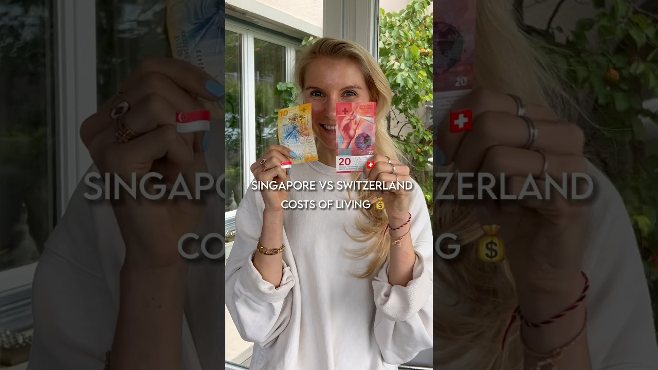 🇸🇬Singapore vs. Switzerland🇨🇭 - Costs of Living💰